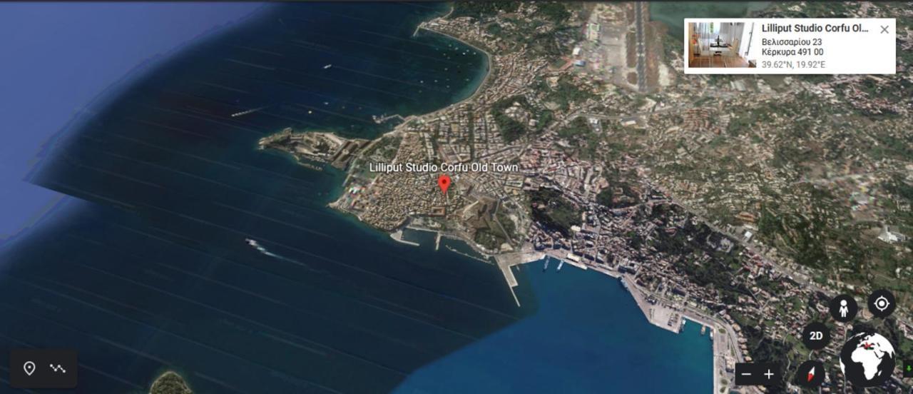 Lilliput Studio Corfu Old Town Exteriör bild